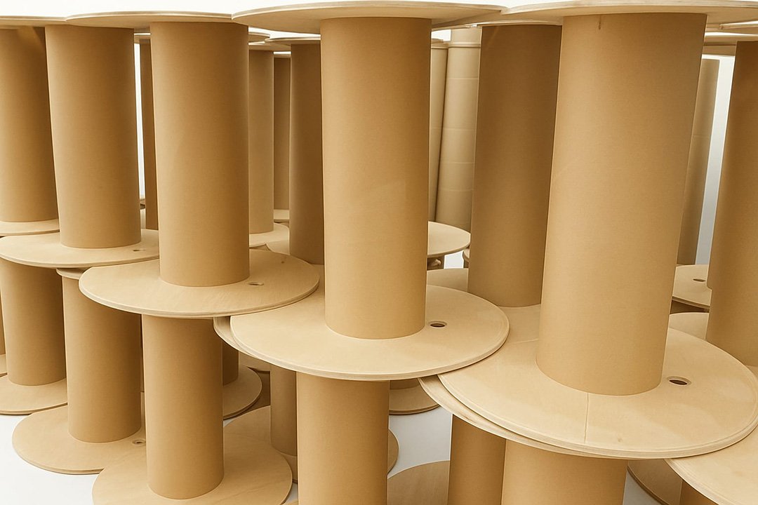 Karton Göbekli Kontrplak Makaralar